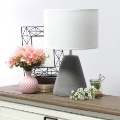 Pinnacle Concrete Table Lamp With Shade White - Simple Designs 6 Pinnacle Concrete Table Lamp With Shade White - Simple Designs -Northlight Store GUEST f885d770 d56b 4227 a121 f60a8f5d8f66