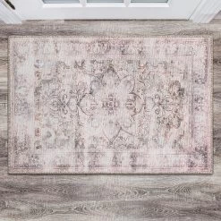 World Rug Gallery Bohemian Distressed Vintage Machine Washable Area Rug -Northlight Store GUEST f94978e6 1a33 4b25 8547 c75344bd6166