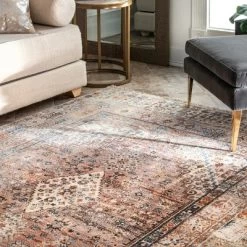 NuLOOM Farley Medallion Fringe Area Rug -Northlight Store GUEST f9bc00e9 5db0 4c54 ac88 e0c364582e83