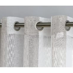 Trinity Sheer Stripe Curtains For Living Room Bedroom Window Grommet Voile Drapes, 2 Panels -Northlight Store GUEST faa60f65 f1e5 4f8b 9a92 e15feb56dbbe