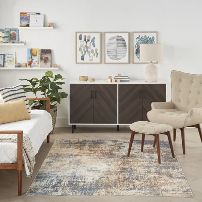 Nourison Astra Machine Washable Modern Abstract Indoor Rug 8 Nourison Astra Machine Washable Modern Abstract Indoor Rug - Image 8