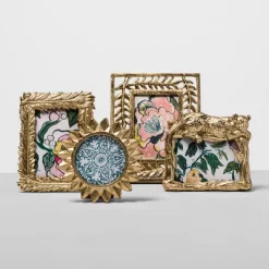 4" X 4" Cast Sunburst Frame Gold - Opalhouse™ 5 4" X 4" Cast Sunburst Frame Gold - Opalhouse™ -Northlight Store GUEST fd37b239 5c24 4dd7 9ffd e03c865a7260