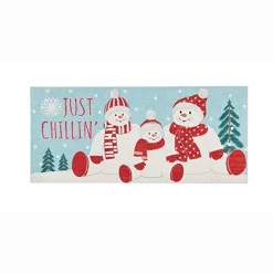 Evergreen Indoor Outdoor Doormat Bundle Set Of 5 - Frame And 4 Welcome Seasonal Inserts Pumpkins Blue Truck Welcome Snowmen -Northlight Store GUEST fd89649b a64e 45c4 ae1a 06baefce2e0d