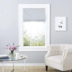 Exclusive Home Bolan Botanical Total Blackout Roman Shade